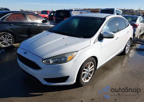 2016 Ford Focus Se z USA, uszkodzony, nr VIN 1FADP3F29GL338020